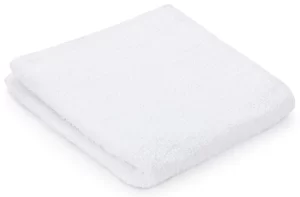 Cotton face towel 50×30 cm wash cloth tango hotel white, weight 400 g/m²