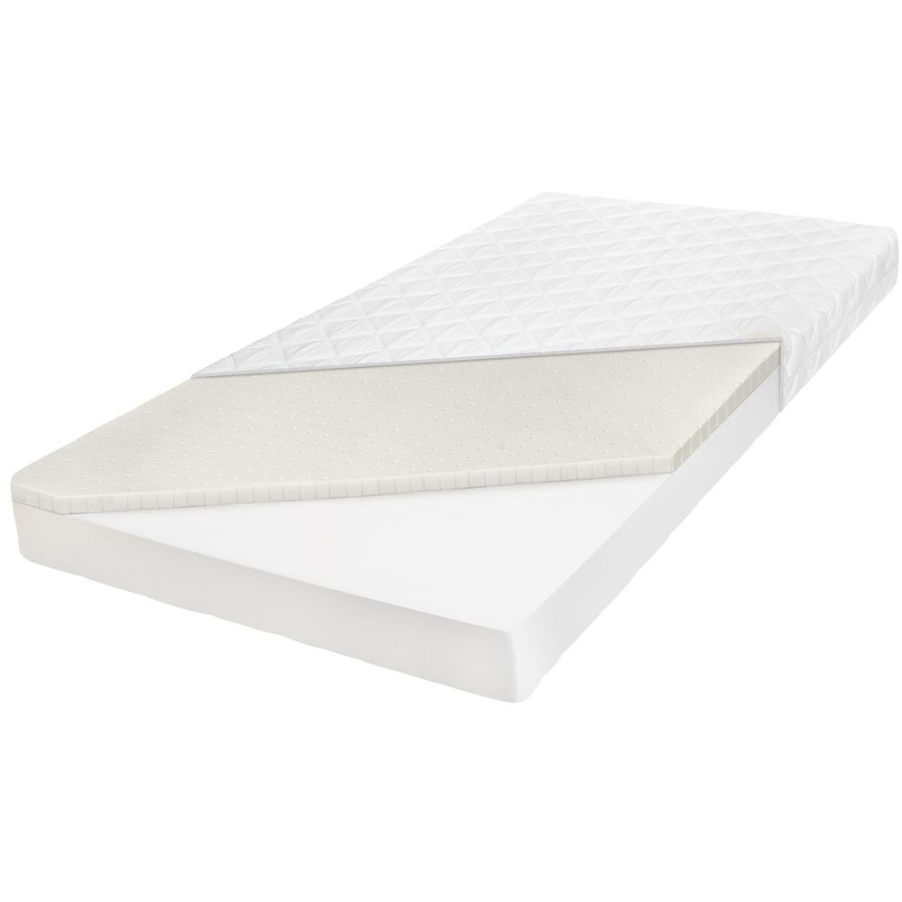 Mattress Super Latex foam, thickness 12cm, 90x200cm, removable cover