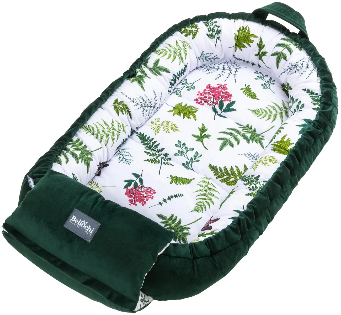 Baby nest 100×60 cm Nature with multifunctional wrap