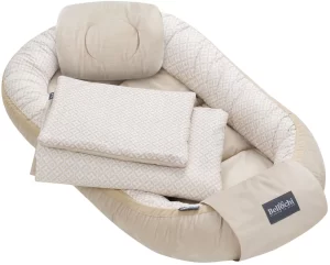 baby nest set 100x60 cm, baby shower set for newborn lux collection