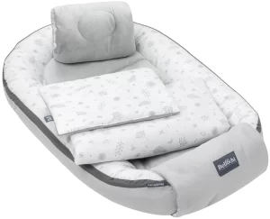 baby nest set 90x60 cm, baby shower set for newborn copse