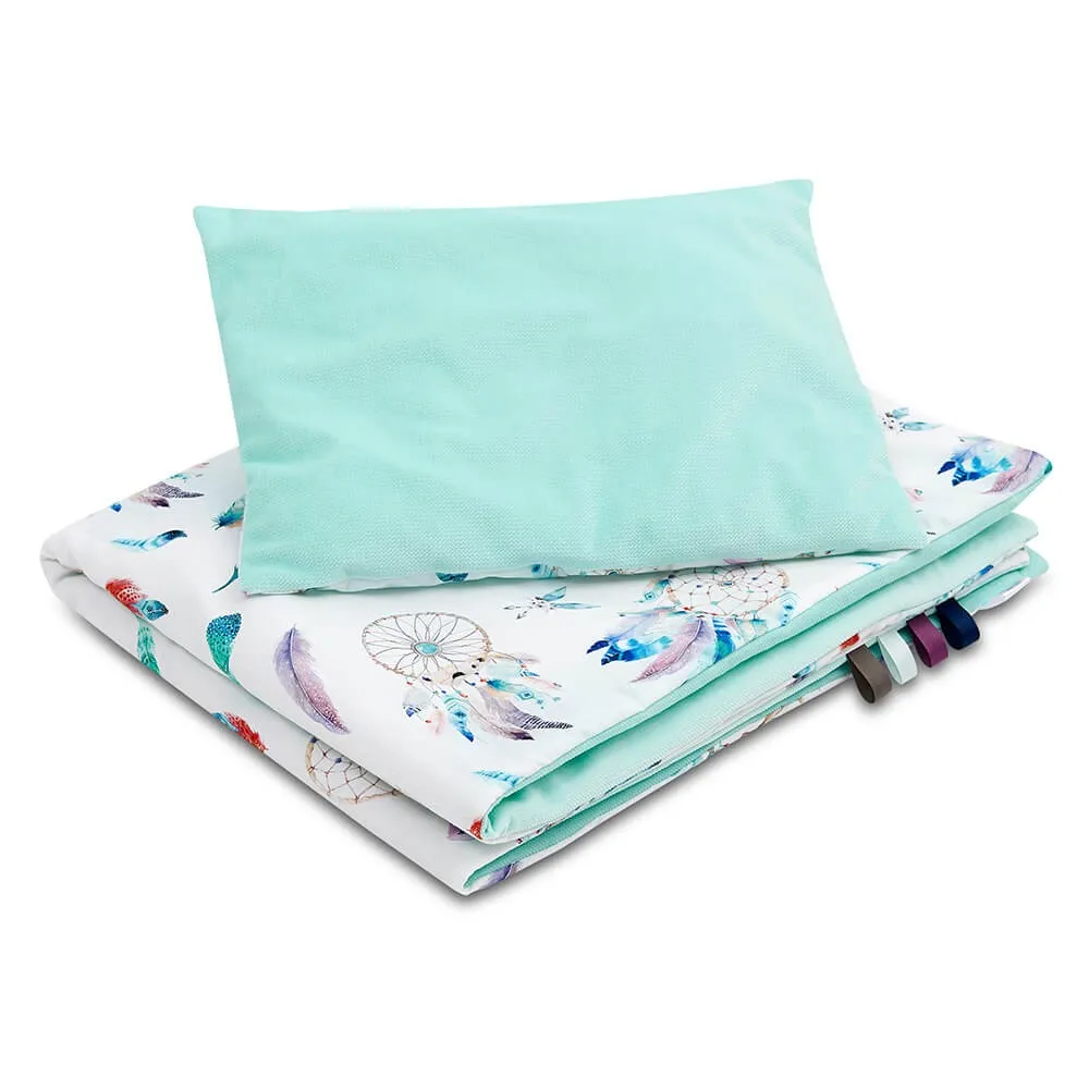 Baby bedding set: douvet 100×75 and pillow 40×30 cm cozy dream