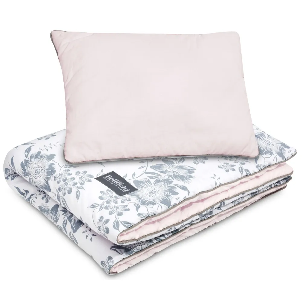 Baby bedding set 100×75 cm pink berry