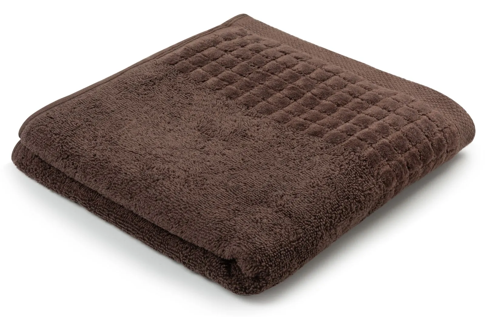 Hotel Luxury Collection hand towel 100×50 cm Larisa chocolate coffee 500 g/m²
