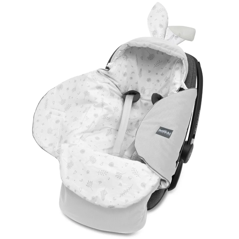 Baby car seat blanket 90×90 cm copse