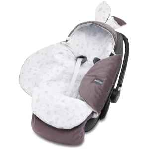 Baby car seat blanket 90x90 cm toffi