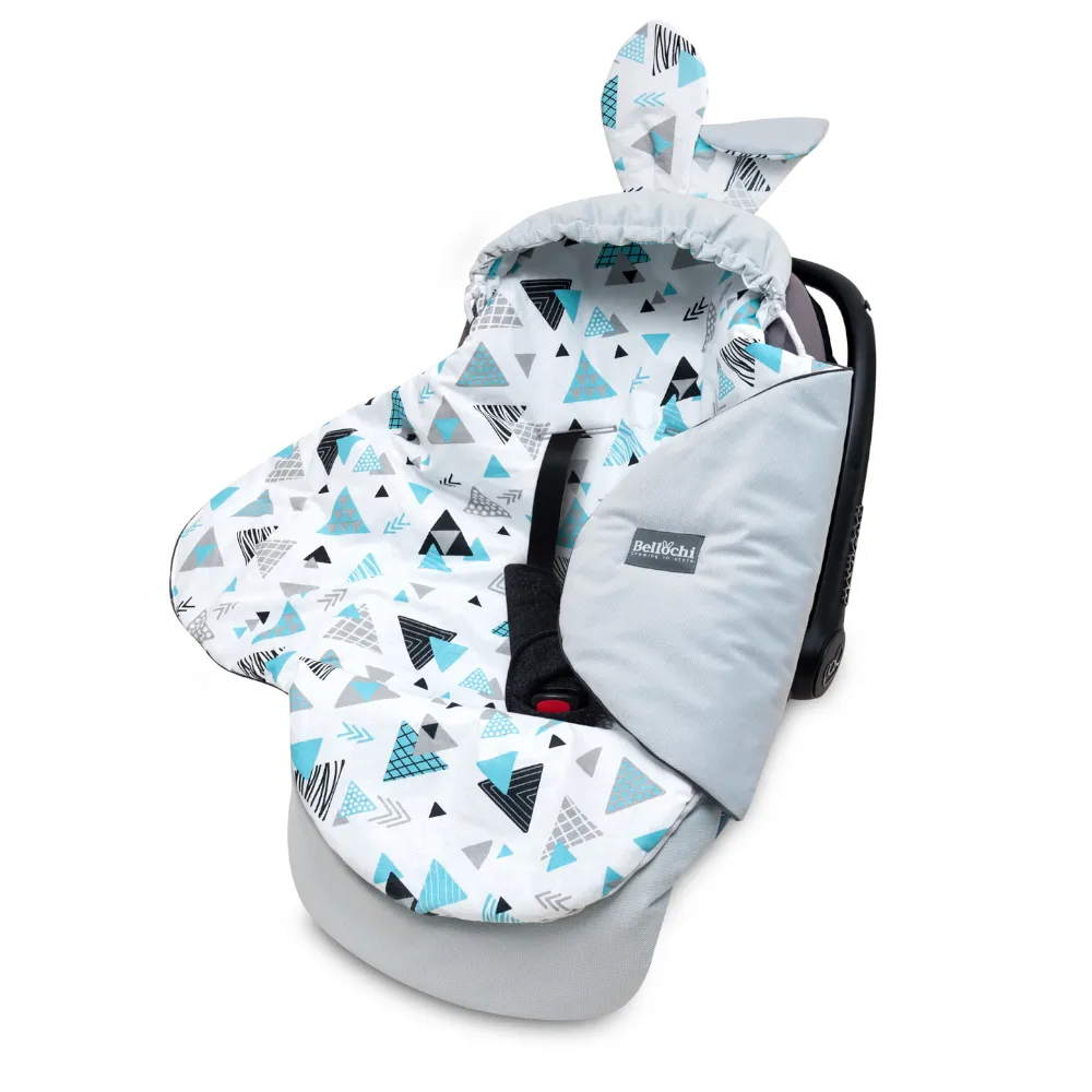 Baby car seat blanket 90×90 cm tresor
