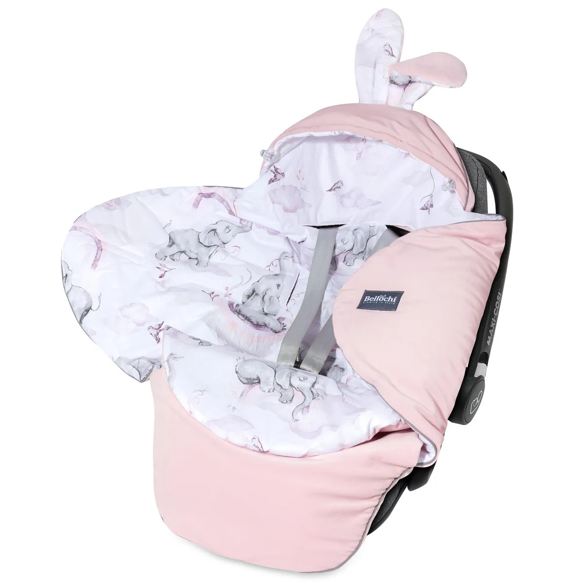 Baby car seat blanket 90×90 cm Habarigani
