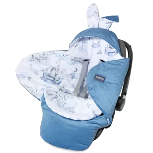 Baby car seat blanket 90x90 cm Jambo