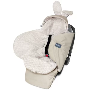 Baby Car Seat Blanket 90x90 cm lux collection