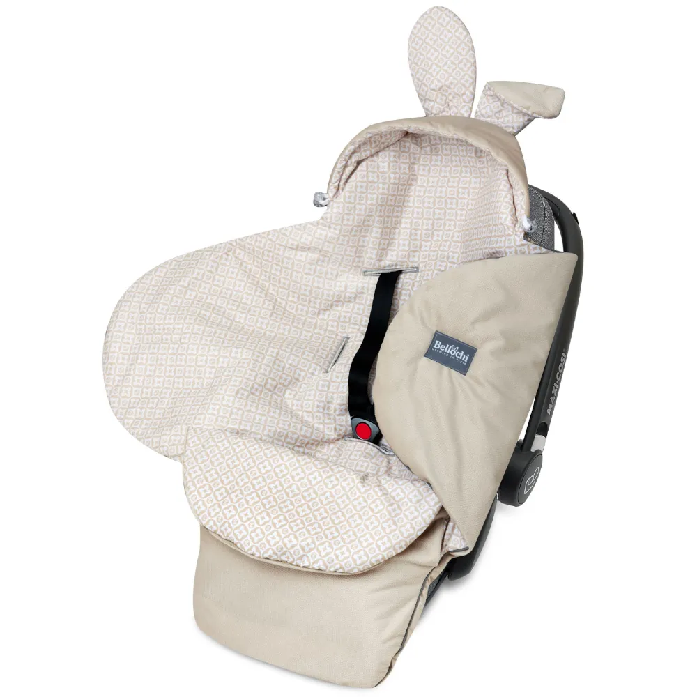 Baby Car Seat Blanket 90×90 cm lux collection