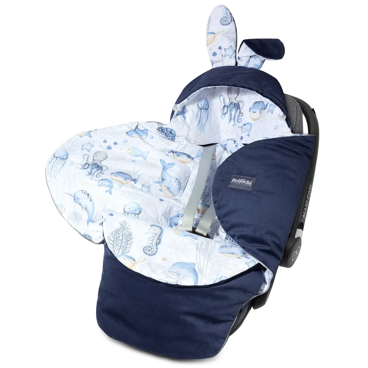 Baby car seat blanket 90×90 cm Verne