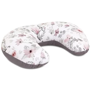 Nursing, feeding pillow 60x40 cm choco fantasy with removable cover