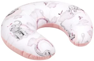 Nursing feeding pillow 60x40 cm Habarigani with removable cover