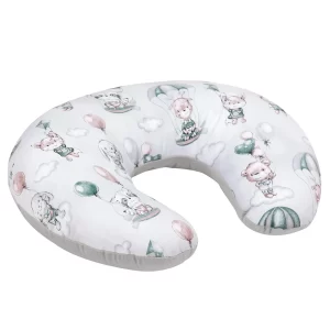 Nursing, feeding pillow 60x40 cm Loom with removable cover
