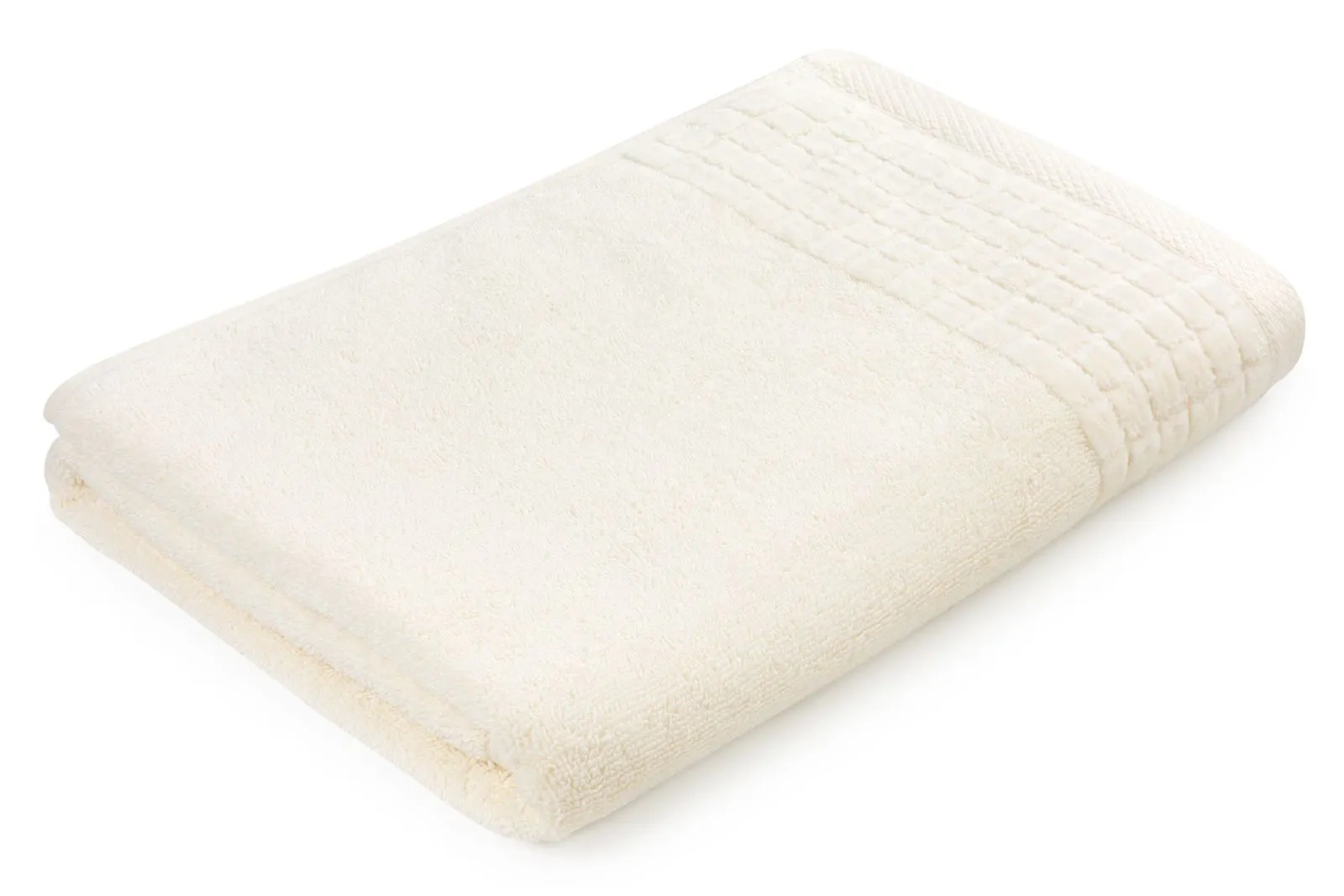 Hotel Luxury Collection bath towels 140×70 cm Larissa ecru 500 g/m²