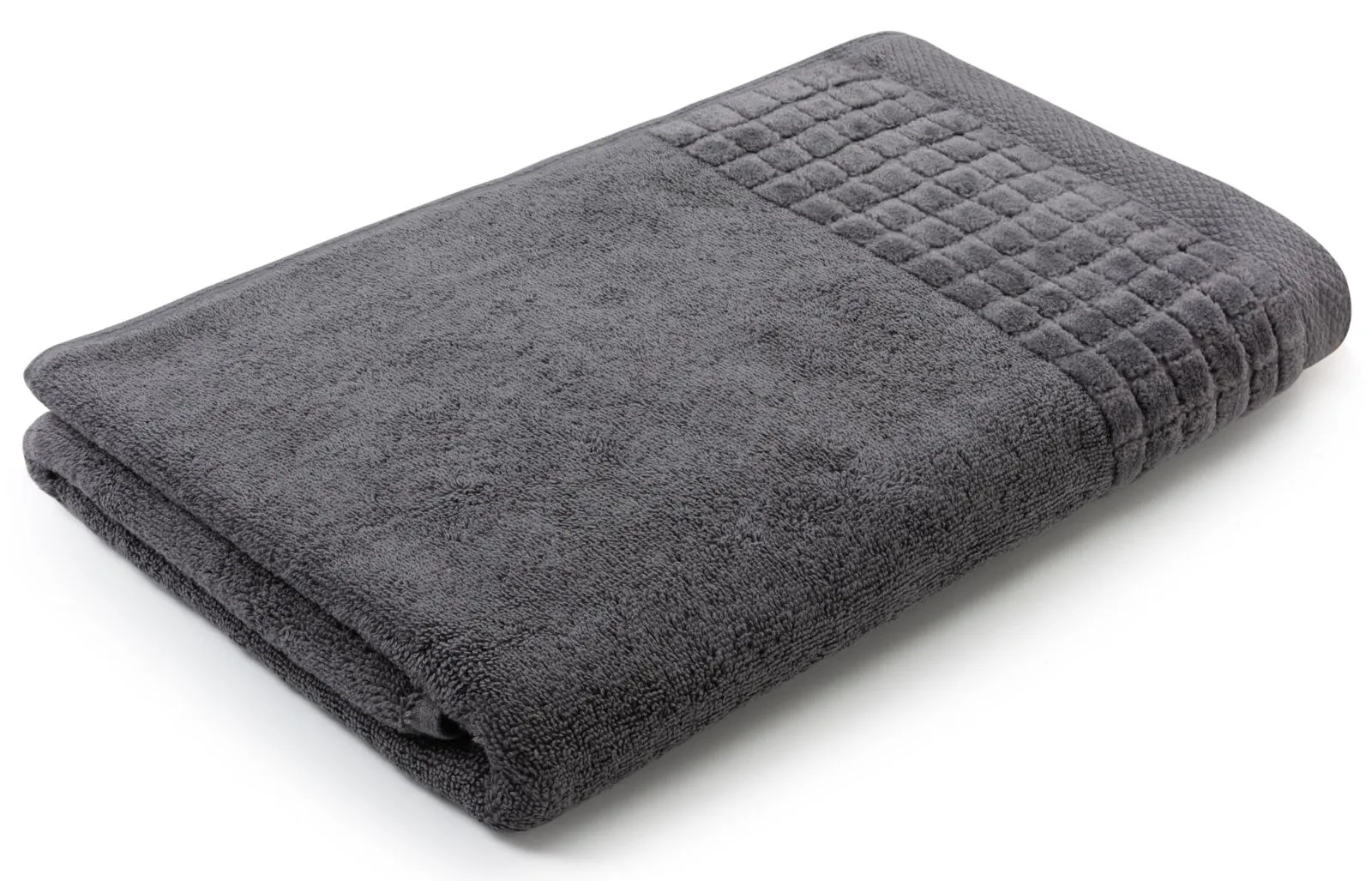 Hotel Luxury Collection bath towels 140×70 cm Larissa dark grey 500 g/m²