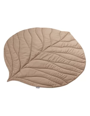 Playmat big 138x120 cm beige leaf
