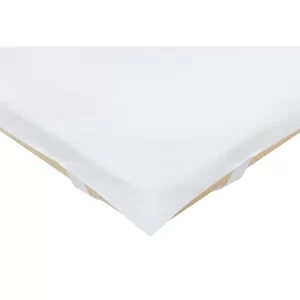 Waterproof mattress protector fitted sheet for single cot bed 120x60 cm