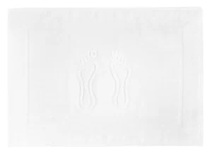 Cotton foot towel 70x50 cm tango hotel white (weight 400 g/m²)