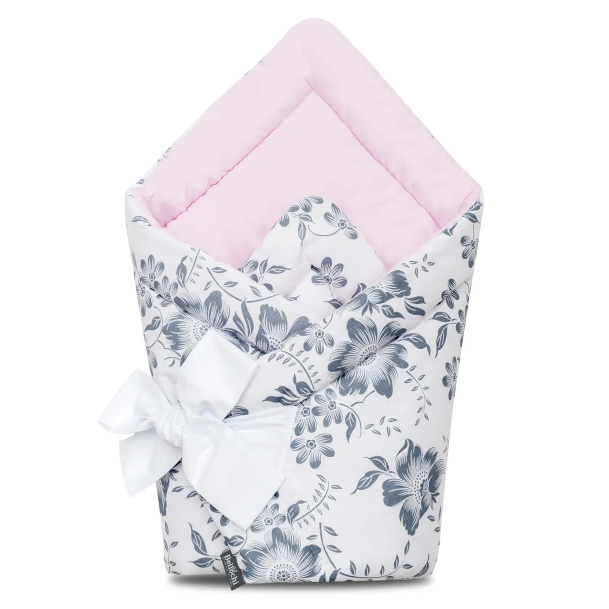 Swaddle blanket 75×75 cm pink berry