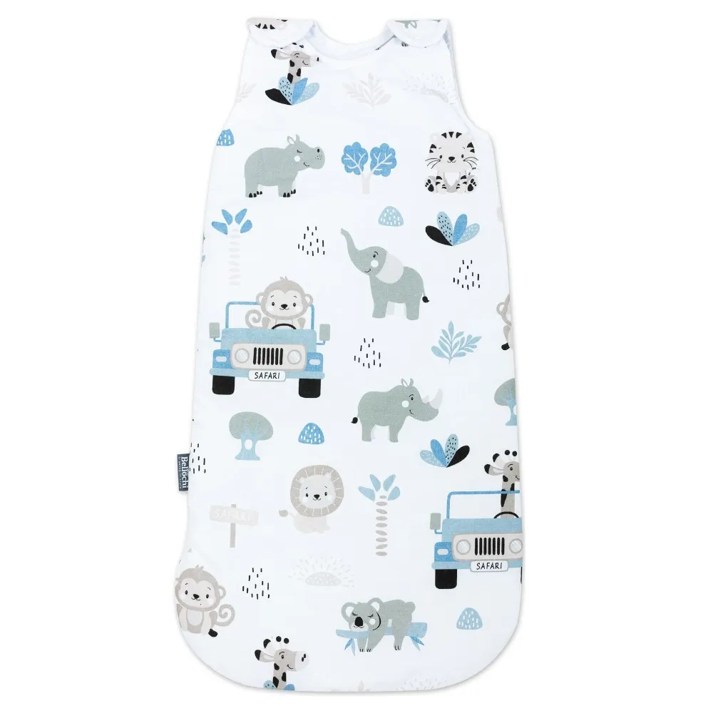 baby sleeping bag TOG 2.5  safari (adjustable 0-6/6-12m)