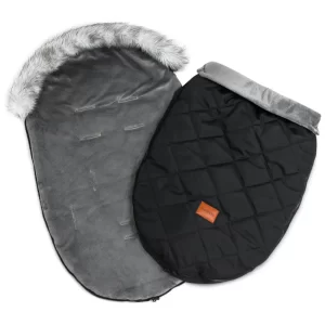 Winter baby sleeping bag for a stroller, gondola or sledge black pik
