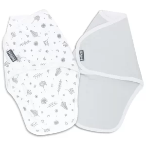 Baby swaddle wrap 2 pc set MiMi b-happy 0-3m