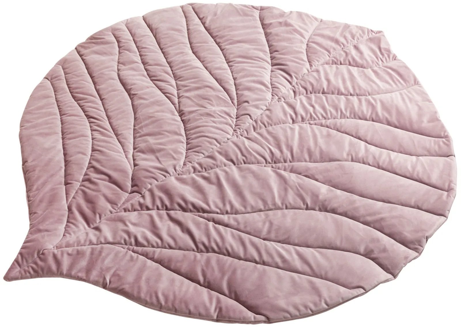 Play mat big 138×120 cm pink leaf