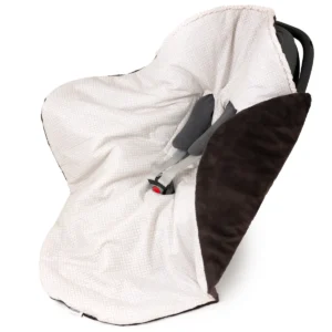Blanket, hooded swaddle for infant car seats – SPECIAL cookie
