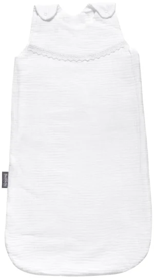 Baby sleeping bag TOG 1.0 (summer) Cuddly Muslin White