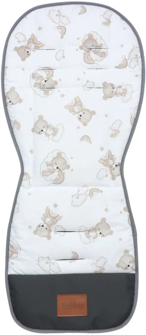 Universal pram liner rainbow bear
