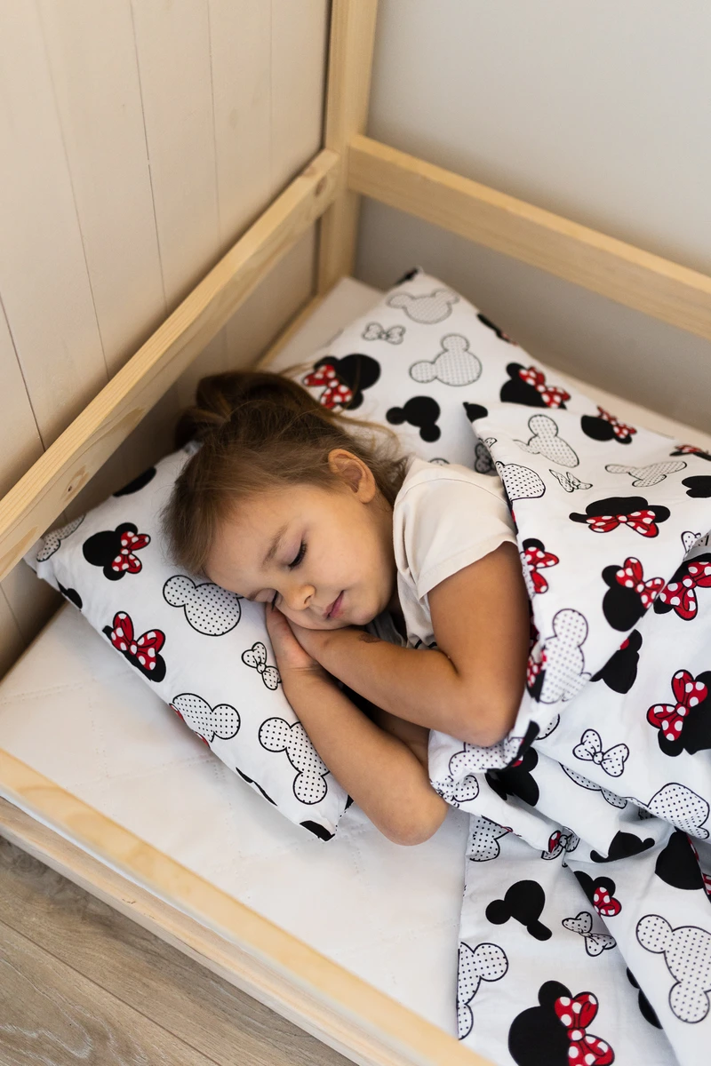  Cotton Toddler bedding 2 pc set with filling kid duvet 135×100 cm and pillow 60×40 cm little MOUSE Bellochi 3