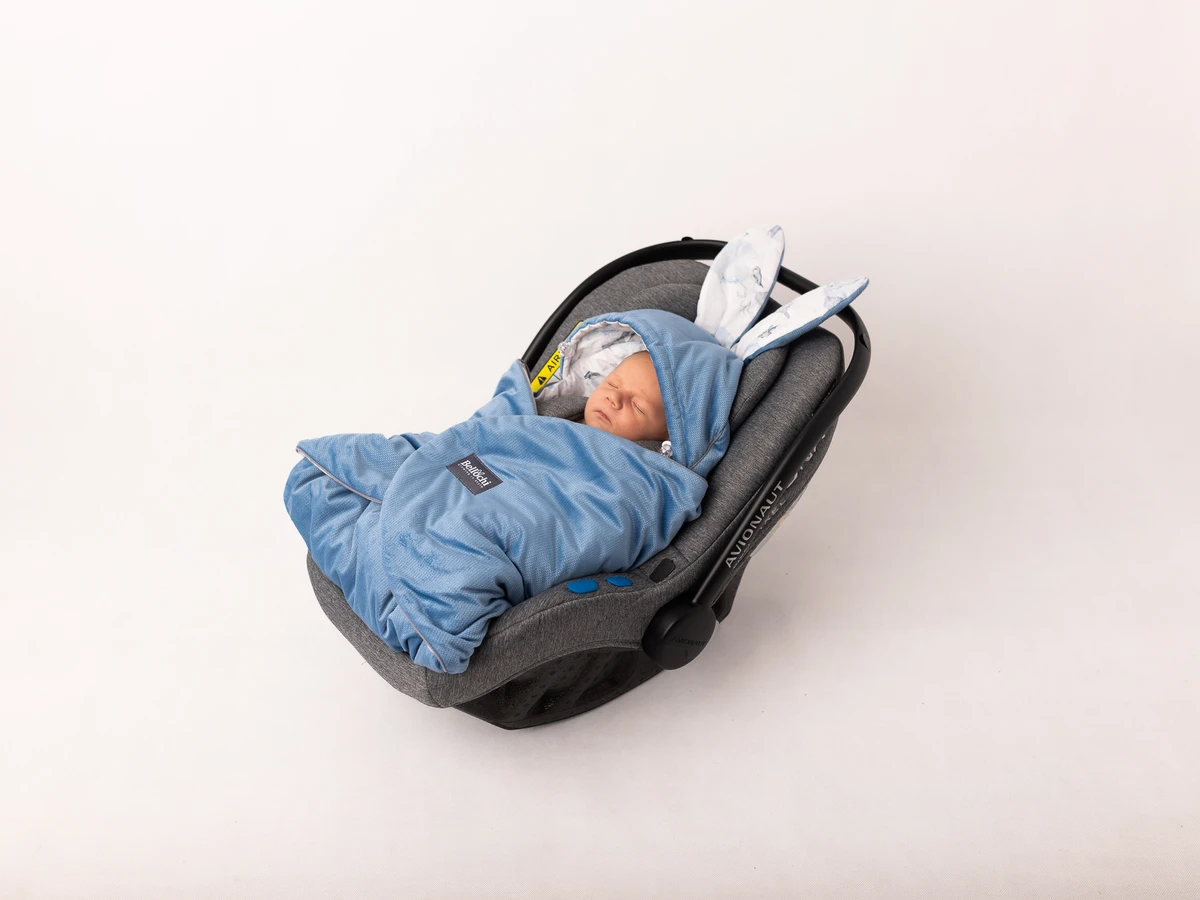  Baby car seat blanket 90×90 cm Jambo Bellochi 3