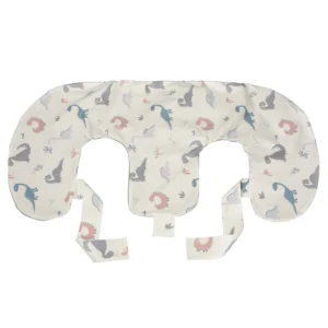 Twin Nursing Pillow Cover Dino